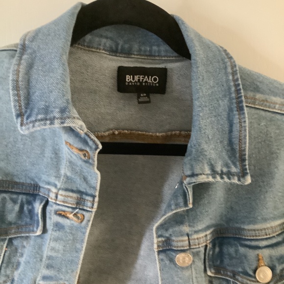 Jean jacket cropped Buffalo - Picture 2 of 3